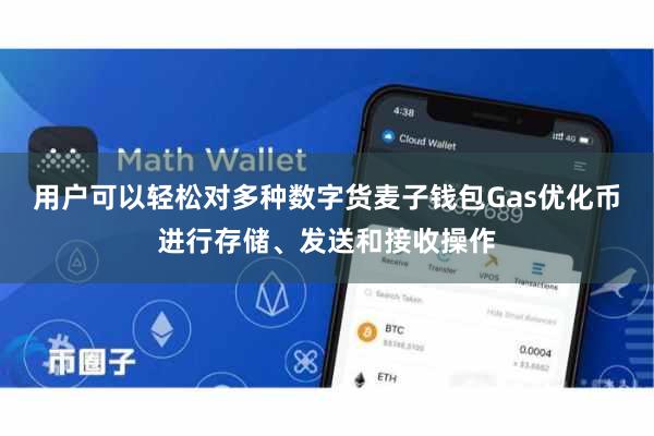 用户可以轻松对多种数字货麦子钱包Gas优化币进行存储、发送和接收操作