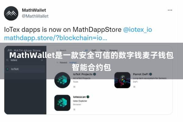 MathWallet是一款安全可信的数字钱麦子钱包智能合约包