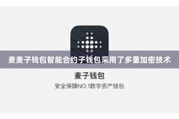麦麦子钱包智能合约子钱包采用了多重加密技术