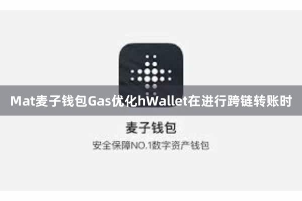 Mat麦子钱包Gas优化hWallet在进行跨链转账时